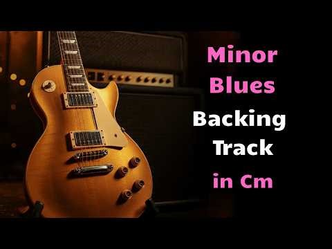Minor Blues Backing Track in Cm | 85 BPM Blues Jam
