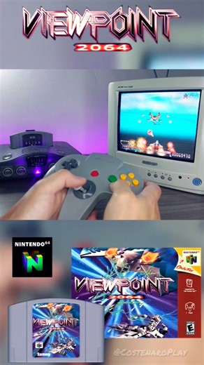 Viewpoint 2064 para N64 🔥 #nintendo#viewpoint #retro #nintendo #prototype #n64