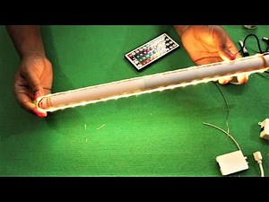 Homemade LED Poi Light