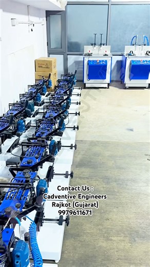 Aluminium / UPVC Window Making Machines Manufacturing Unit #aluminium #aluminiumfabrication