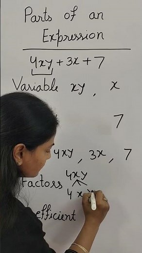 Algebraic Expression - variable - constant - term - factors - coefficient - algebraic expression