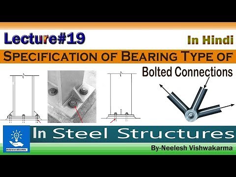Specification of Bearing Type of Bolted Connections