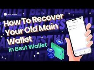 How To Recover Your Old Main Wallet