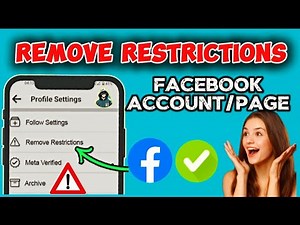 PAANO ALISIN ANG RESTRICTION SA FACEBOOK ACCOUNT OR FB PAGE | How to remove Facebook restriction