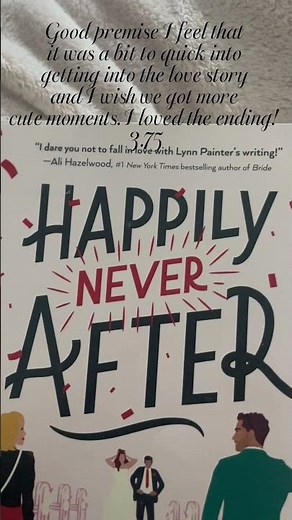 Happily Never After book review (check description for more info)
