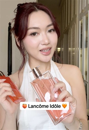 Mùi hương dành cho những cô nàng thích trái đào là đây!! 🍑✨ #CộngtácvớiLancome #Lancomefragrance #Lancomeskincare #ChloeNguyen