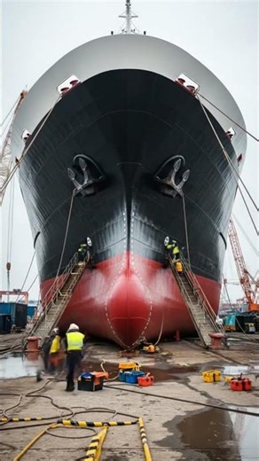 the ultimate Satisfying transformation of container vessel into a world-class nautical masterpiece