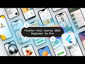 ⚡ Flutter 2025 Full Course - Lesson 1 | Become a Pro App Developer