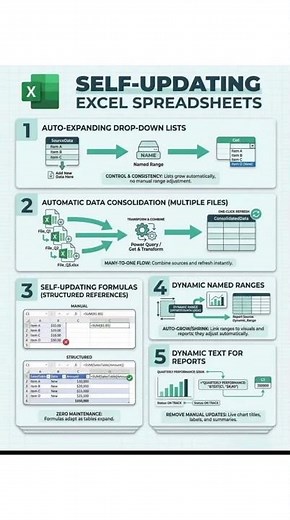 Self Updating Excel Spreadsheets