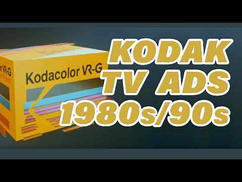 Kodak Film and Camera Commercials from the 1980s and 1990s