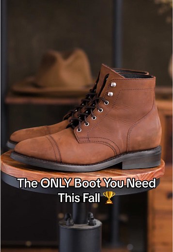 Cant beat the Arizona Captain 🔥 #ThursdayBoots #ruggedstyle #mensboots #boots #fallessentials #fallfashion #bootseason #rugged #goodyearwelted #mensfashion #mensoutfitideas #leatherboots #bestboots