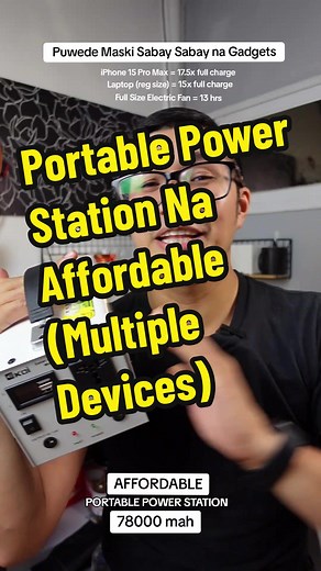 Affordable Solar Power Station for Multiple Devices