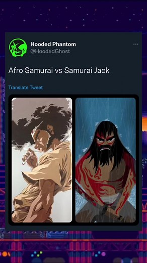 Samurai Jack vs Afro Samurai: Ultimate Showdown