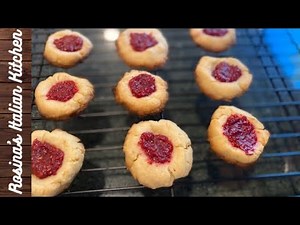 Raspberry Thumbprint Cookie Recipe | Rosina’s Italian Kitchen