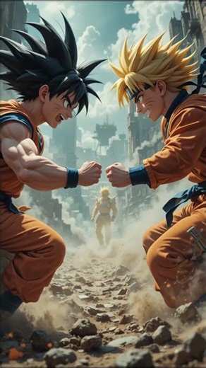 Goku vs Naruto | Epic Anime Battle in Seconds