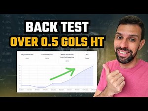 ESTUDO DE TÉCNICA OVER 0.5 GOLS HT! RESULTADO INCRÍVEL NA TEMPORADA!!