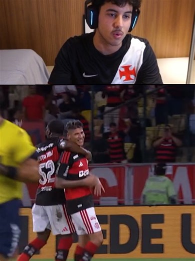 FLAMENGO 1X0 VASCO (PT FINAL) RENATO REACT!! #flamengo #vasco #futebol #orenatovicente #fyp