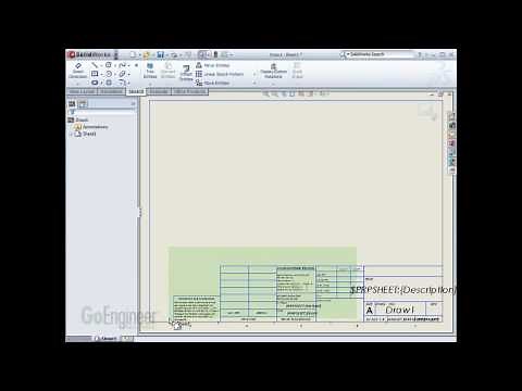 SOLIDWORKS - Drawing Templates Pt. 3 of 3
