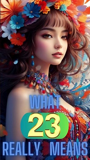 What 23 Really Means 🔥 angel number 23 #shorts #angelnumbers