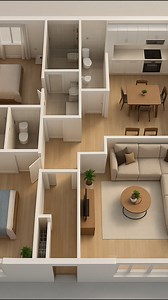 191K views · 2.3K reactions | Modern 3D Floor Plan | 3 Bedroom Dream...