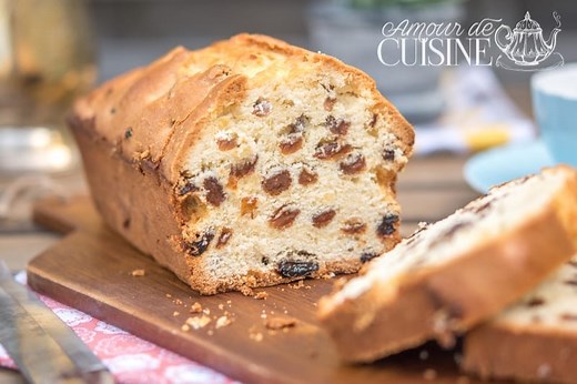 Cake aux raisins secs extra réussi