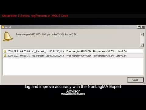 Metatrader 5 Scripts ytgPercentLot MQL5 Code