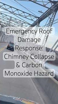 Emergency Roof Damage Response: Chimney Collapse & Carbon Monoxide Hazard