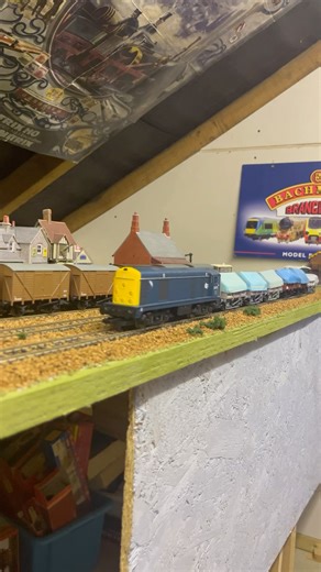 Bachmann Class 20 + China Clay Wagons #modeltrains #railwaytrack #trains #trainspotting #railway