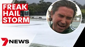 Hail storm hits Sydney’s CBD, Marrickville, Camperdown, Alexandria and on the NSW south coast