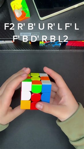 How to do python pattern on a 3x3 #rubikscube #cubing #tutorial