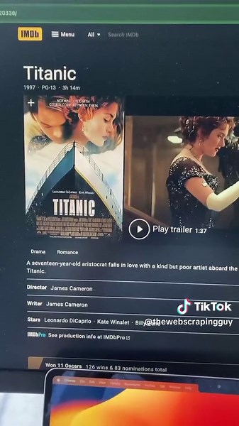 Save $150,000 a year by scraping IMDb #webscraping #movies #software #tech #coding