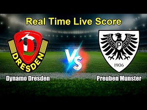 Dynamo Dresden vs Preuben Munster Live Score - German Bundesliga 2