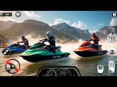 Real Jet Ski Simulator Offline - Jet Ski Game - Jet Ski Race - Android Gameplay