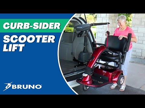 Curb-Sider® Scooter Lift | Bruno® - Made in USA | (800) 997-0042