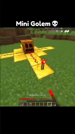 #minecraft mini golem #isurvived100daysminecraftinhindi