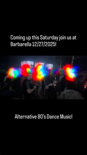 The New Beat on Instagram: "Join us this Saturday come dance with us at our new home at Barbarellas! #80smusic #front242 #darkwave #nitzerebb #houstonnightlife"