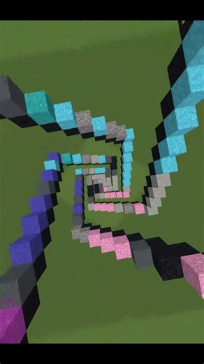 Satisfying Sand Art In Minecraft ! Making Game Over Pixel Art #shorts #gaming #minecraft