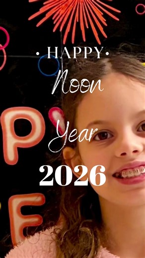 We held a NOON YEARS Eve party yesterday complete with countdown and welcomed 2026 with lots of fun at the library! Happy New Year!❤ | South Huntington Public Library