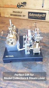 🛠️Miniature Beam Steam Engine Model——Runs and Sounds Great!🥰Perfect Gift for Model Collectors & Steam Lover!🚂💨 🛒Shop Now👉bit.ly/4dpnOY9 👀View More👉stirlingkit.com #ScaleModeling #EasyAssembly #DIYProject #Stirlingkit #SteamBeamEngine #SteamPower #IndustrialRevolution #RETROL #HistoricalGifts #Wokshop #Machinist | Stirlingkit