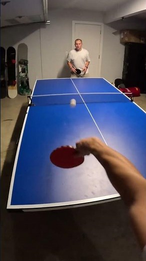 Fast POV Ping Pong Match Where We Push Each Other to the Absolute Limit! ⚡