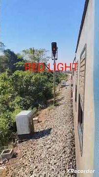 Signaling A Train To Enter A Block Section Safely | Signals for Safe Running Of Trains #shortfeed