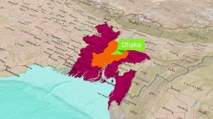 Map Dhaka Capital Bangladeshzooming Exploring Details Stock Footage Video (100% Royalty-free) 3471466079 | Shutterstock