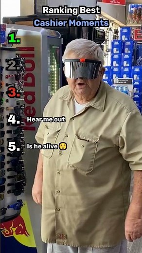Ranking Best Cashier Moments #funny #ranking #cashier #karen