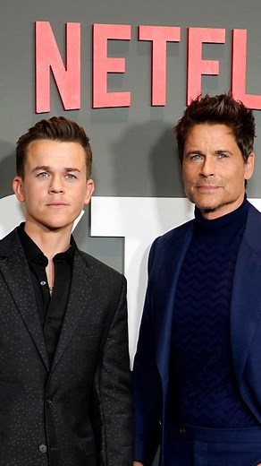 482K views · 8.6K reactions | Rob Lowe and his son, John Owen Lowe, reunite onscreen for season 2 of the Netflix comedy "Unstable." The two traveled down memory lane to an iconic "Vanity Fair" photoshoot and how their famous family line "Activate your core" came about. | AP | Facebook