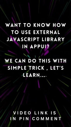 APPUI 04: How to use external JavaScript library in APPUI, Fusion extension AppUI, exceljs in appui