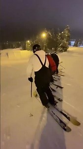 Does this count as a septuple backflip? #shorts #skiing #skiingstunts #winter #snow #flip #skijump