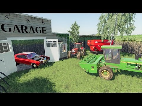 Finding our stolen tractors in abandoned barn | Back in my day 14 | Farming Simulator 19