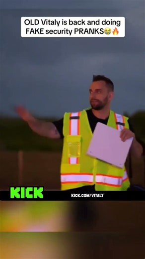 OLD VITALY is back and doing fake security PRANKS #vitalyzdtv #pranks #viral #fyp