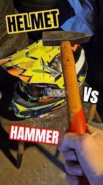 Helmet VS Hammer - Ls2 Durability Test #4