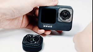 Max Lens Mod for GoPro Hero 9/10, Ultra-Wide Angle 155˚ FOV Lens